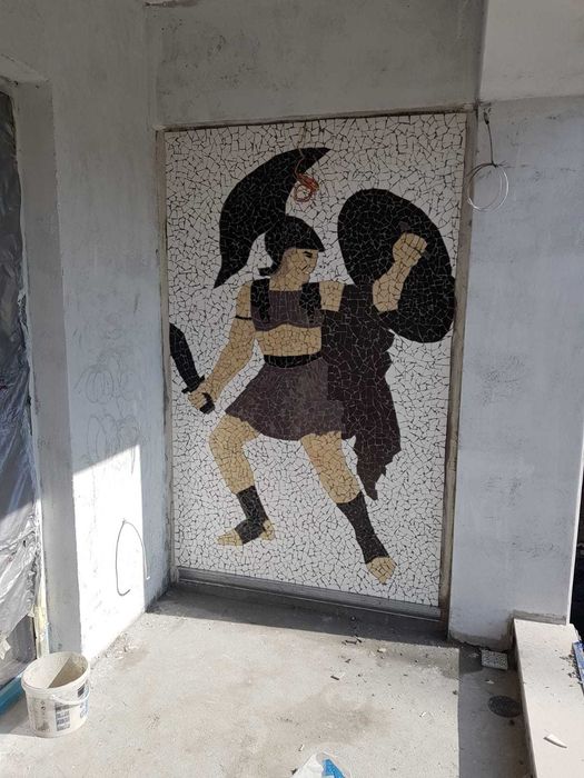 Reclama Mozaic Ceramica Handmade Trenkart