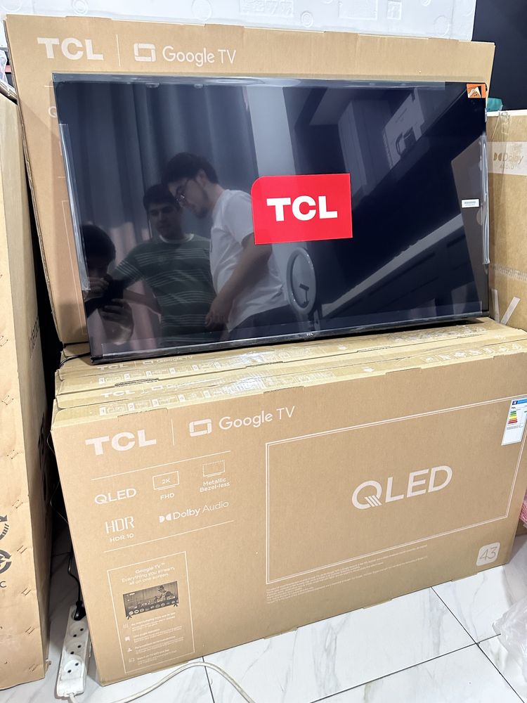 Телевизор TCL 43 S5K QLED HDR 10 2025 Доставка + Установка