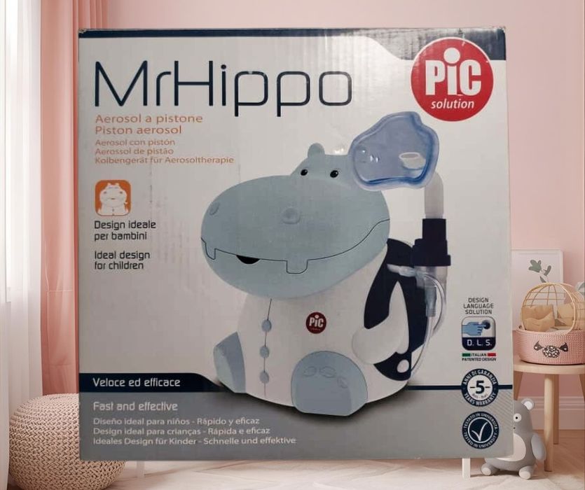 Nebulizator Pic Solution, cu compresor Mr.Hippo