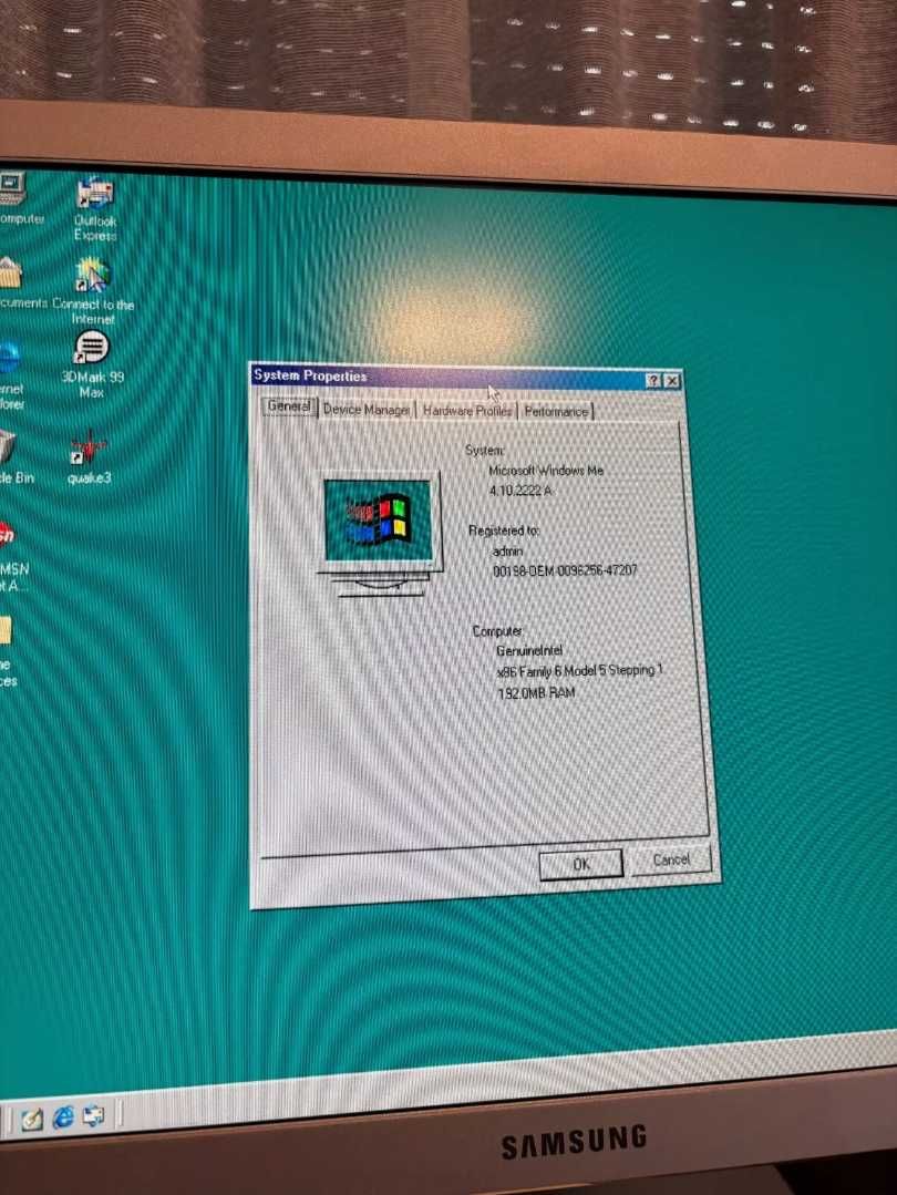 Calculator PC vintage Compaq Deskpro, Pentium II 350 Mhz