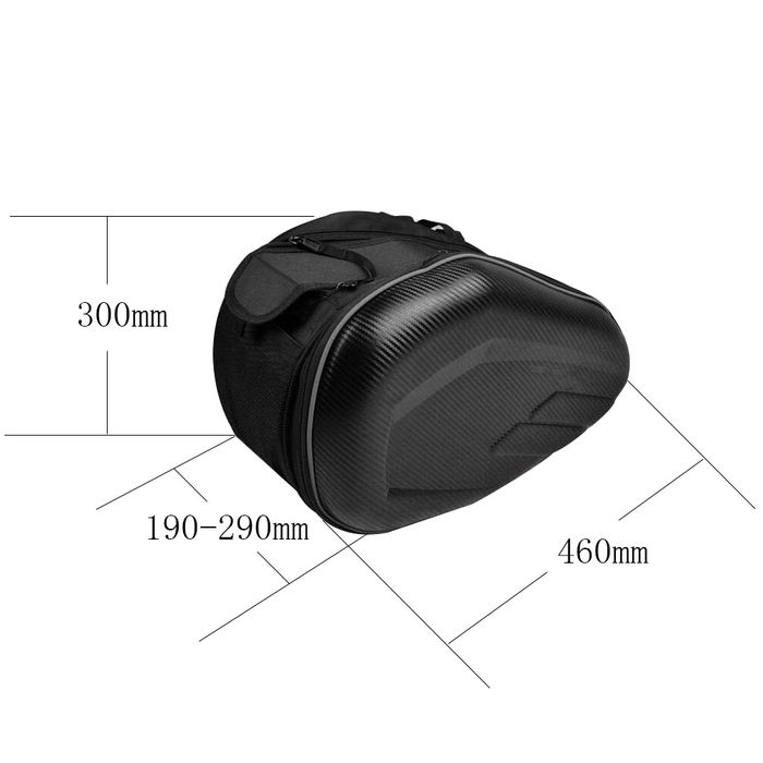 Set doua genti laterale, pt motocicleta, MC0406, Waterproof, Negru