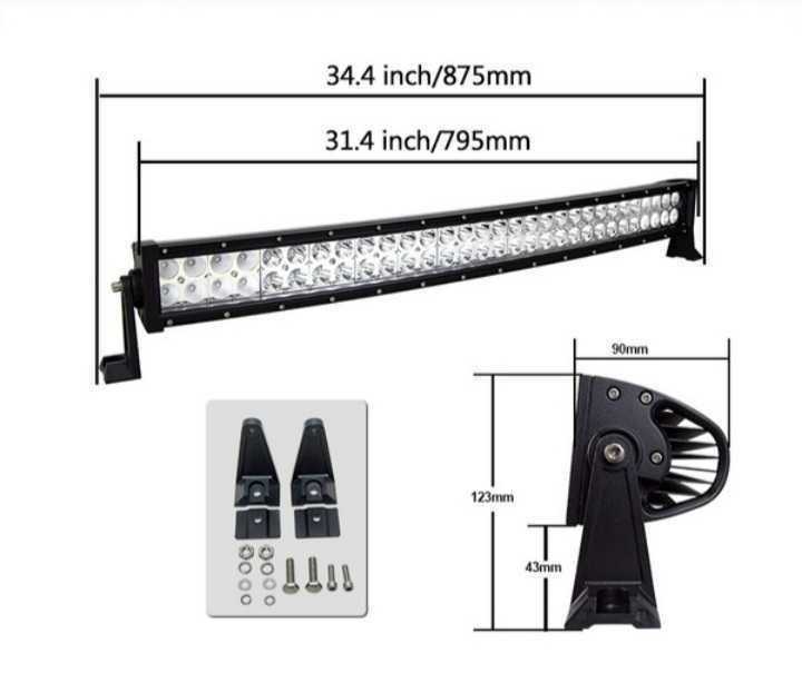 LED Bar извит Лед Бар офроуд OFFRoad халоген Light