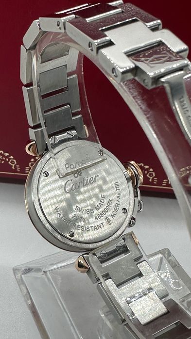 Cartier Miss Pasha Aur-Otel cu Diamante *CA NOU*