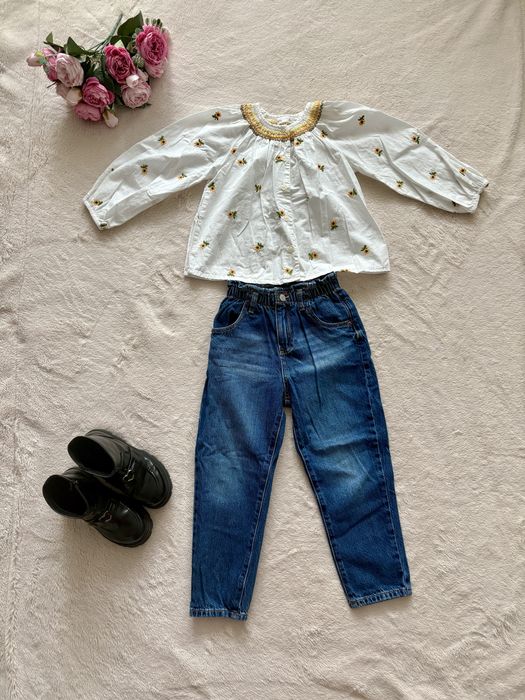 Blugi si camasa Zara