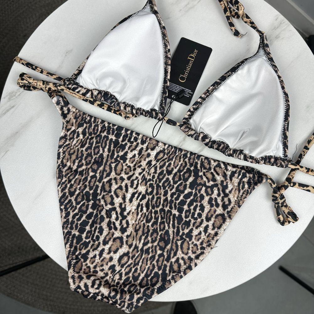 DIOR дамски бански леопард