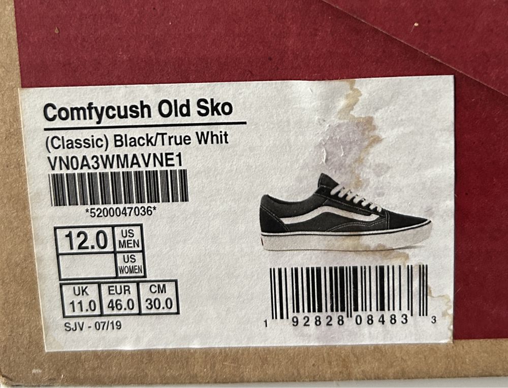 Vans oldskool 46 comfycush