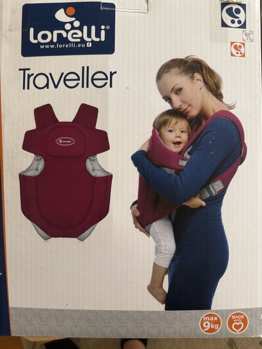 Кенгуру Lorelli TRAVELLER - червено - НОВО