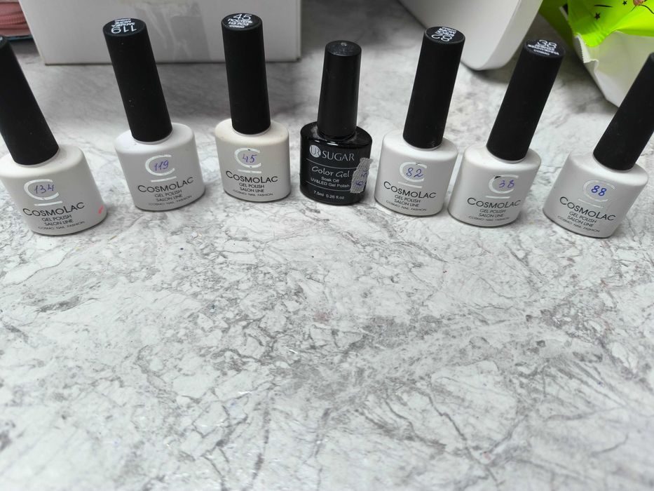 Продам гелевые лаки, базы, топы