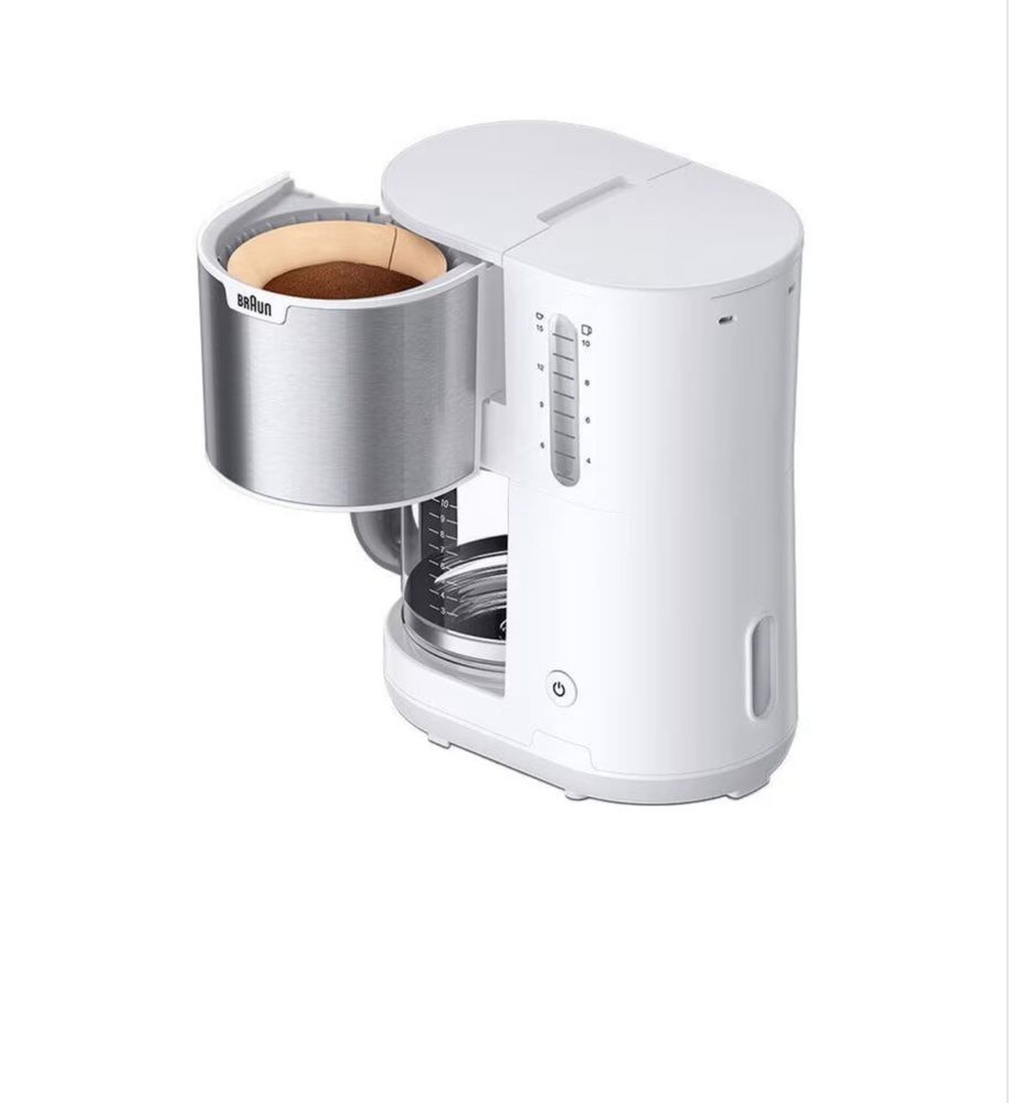 Cafetiera Braun PurShine KF1500WH, 1000 W