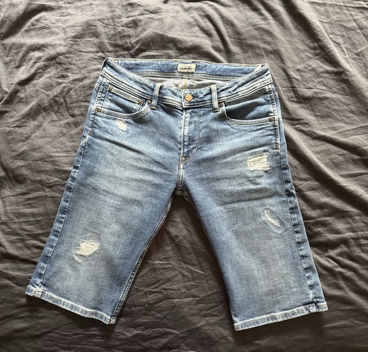Къси дънкови панталонки/ бермуди Pepe Jeans Power Flex, размер W34