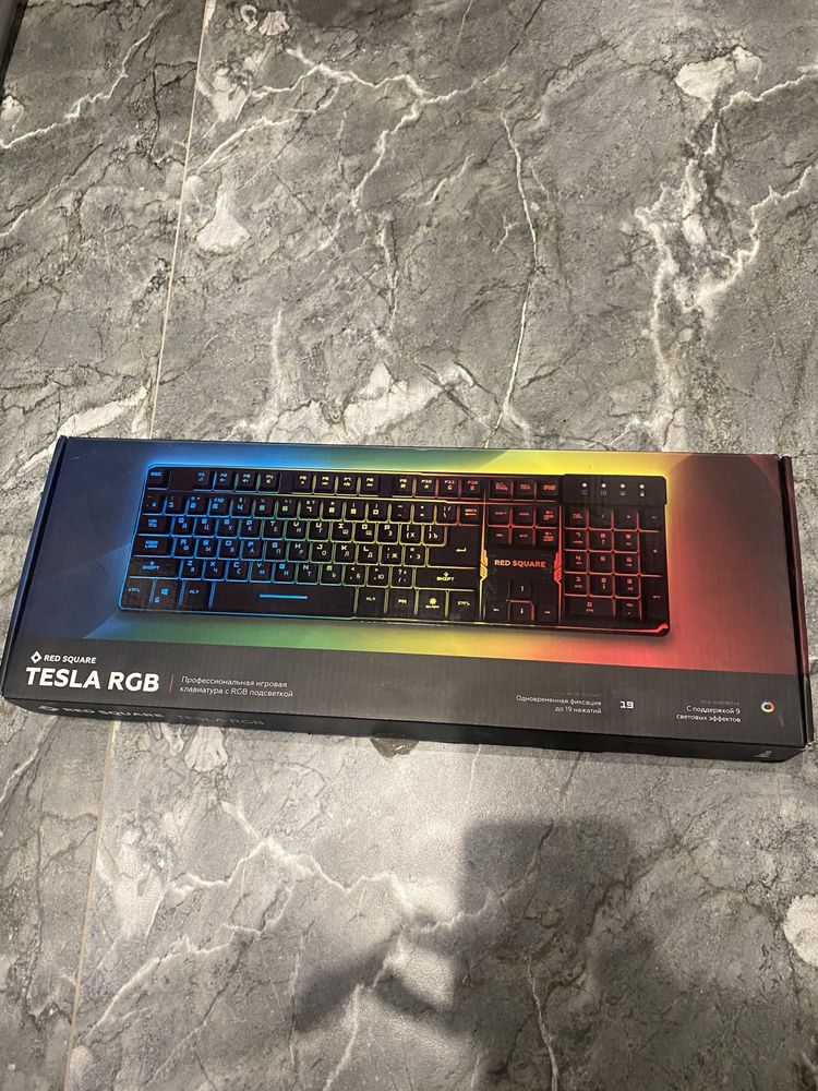 Игровая клавиатура red square tesla rgb