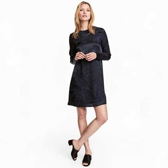 Rochie vascoza H&M mărimea 38-M bleumarin recomand 36/S