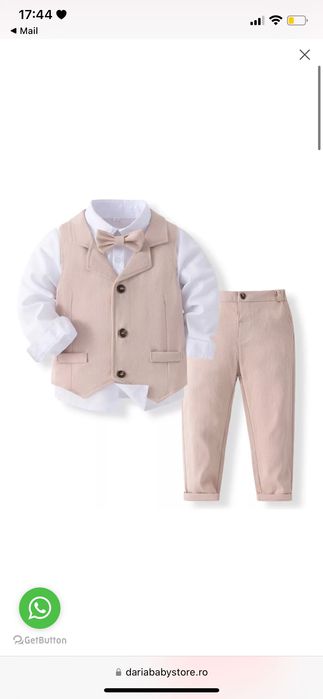 Costum băieți elegant