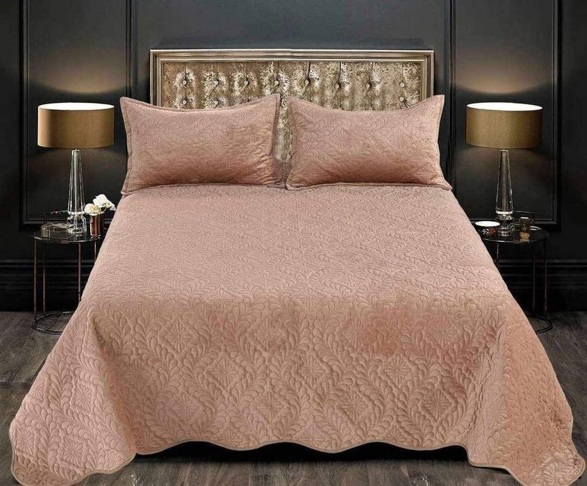 Cuvertura din catifea 3 piese