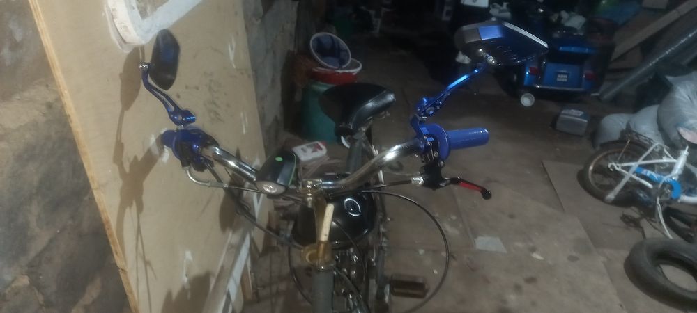 Мотор ф80 мопед почти новый