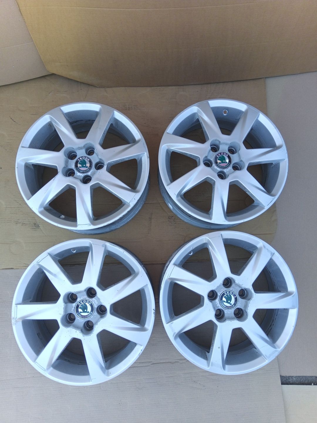 Алуминиеви джанти за Skoda,Seat , Audi , VW"15" ET38. 5x100 6J.  (26)