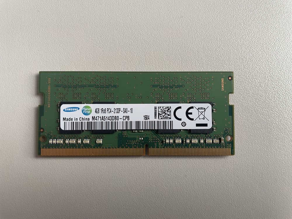 2 x Memorie RAM laptop 4GB
