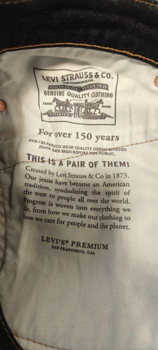 Blugi Levi s 511 (slim) 34x30, indigo (rinse)