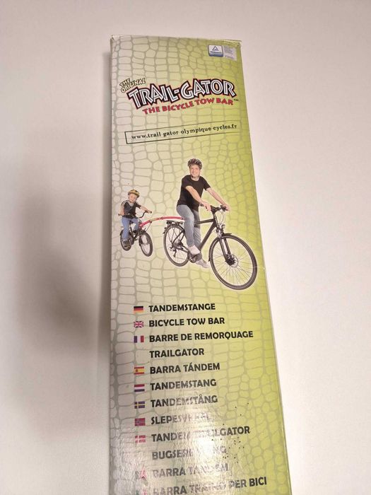 Bara tandem pentru tractare bicicleta copil - Trail Gator