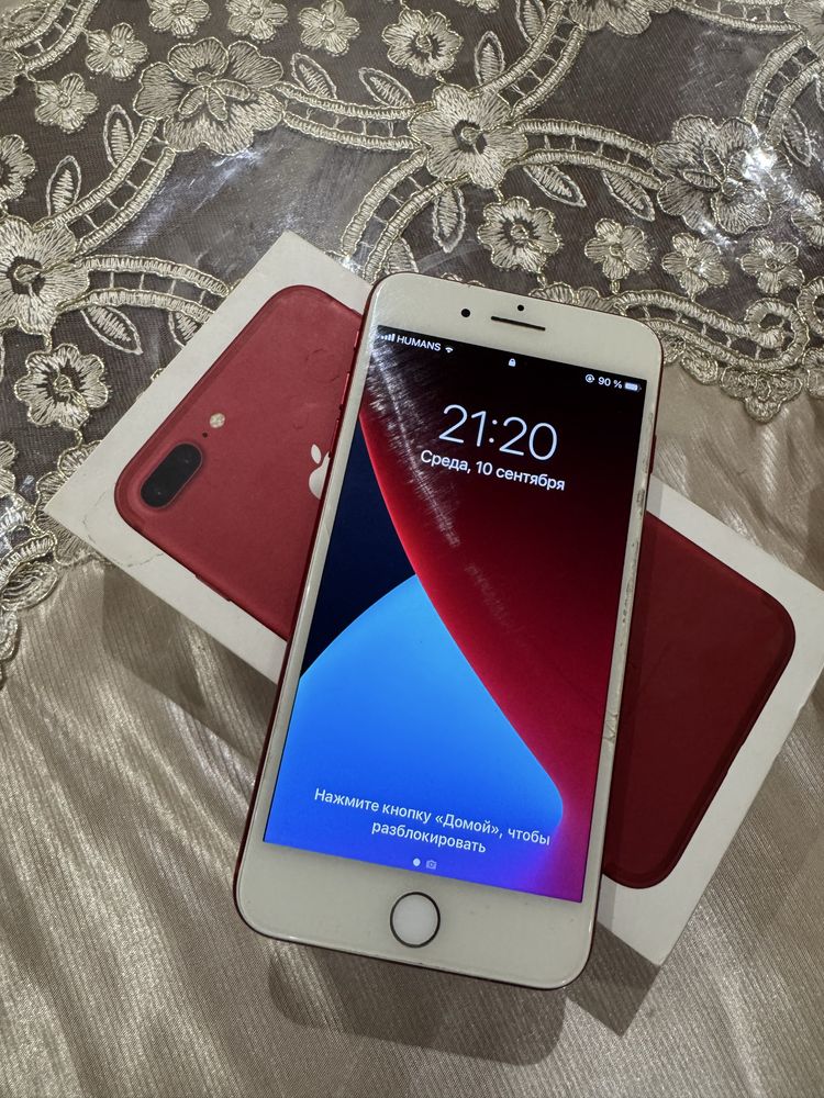 iphone 7 plus 128GB RED