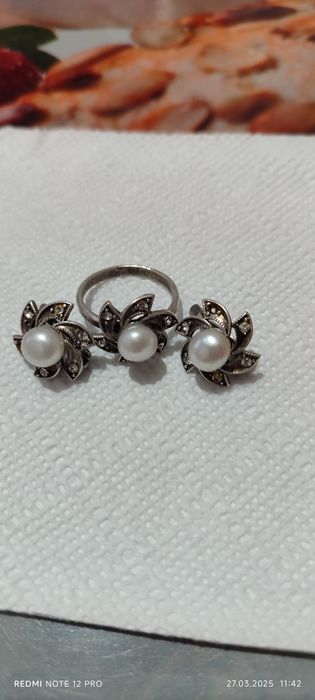 Украшения серебряные