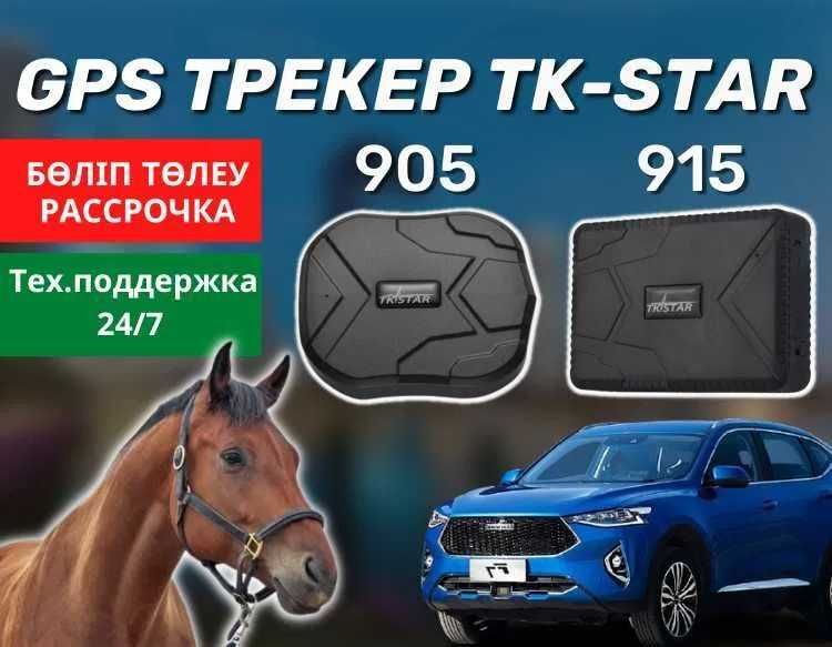 GPS трекер TK-Star / жануарлар,жылкы,сиыр & автокөліктерге мониторинг