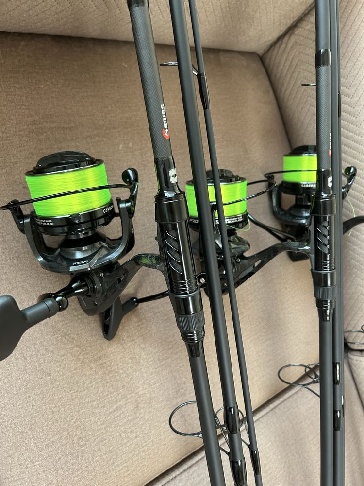 Шаранджийски комплект Prologic C - series с макара FL Carbon CLC