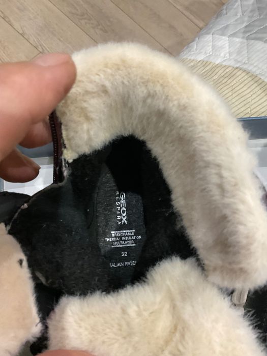 Ботинки зимние Geox для девочек 32 размер