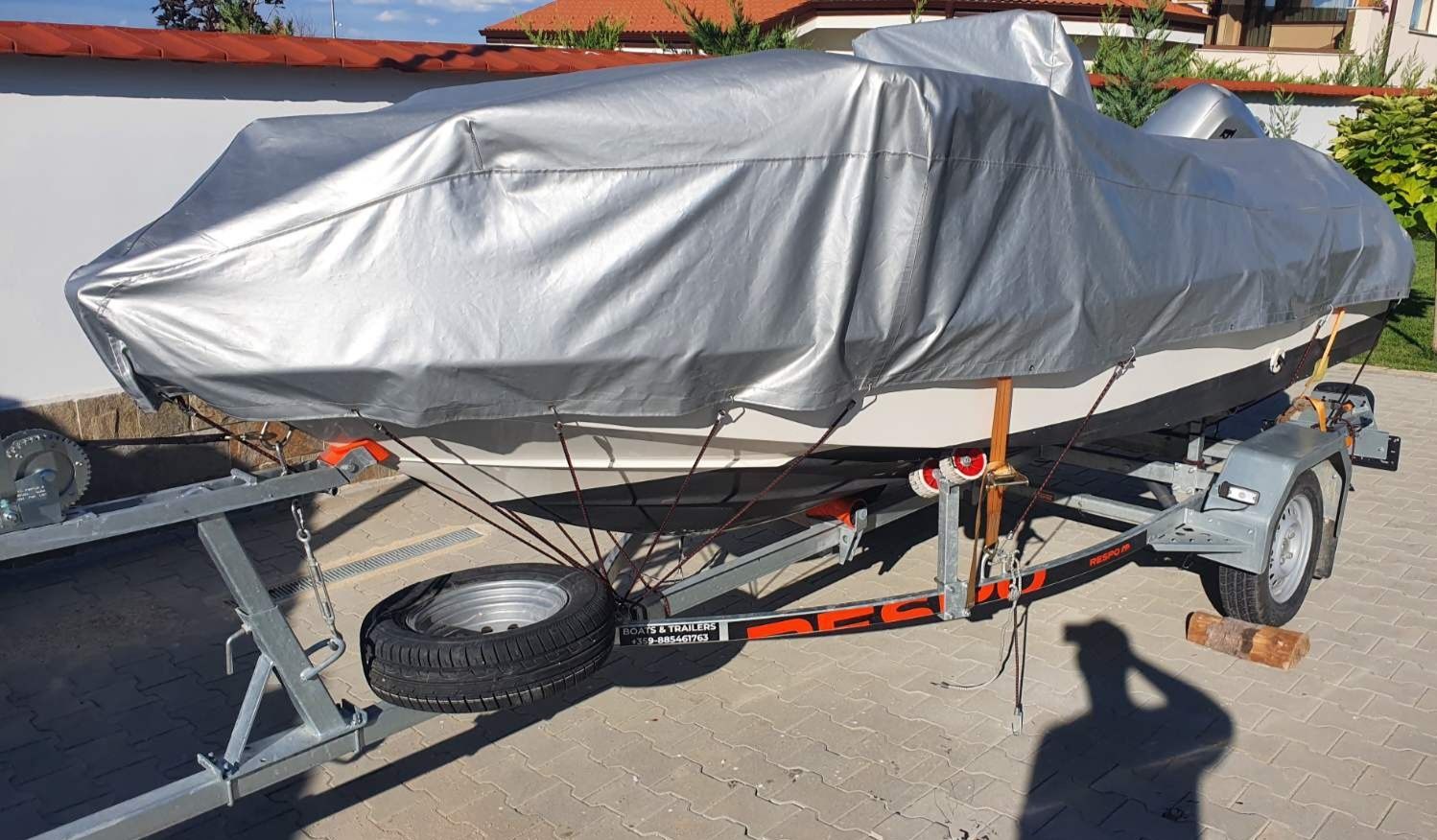 Лодка с двигател Honda 50к.с Beluga 430