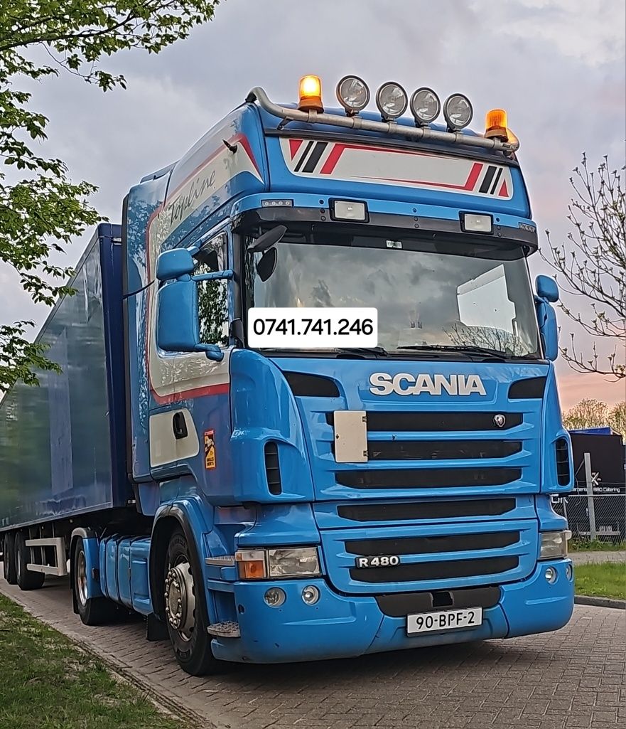 SCANIA R480, Automat, euro 5