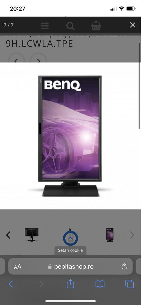 Monitor Benq ips designer 23.8
