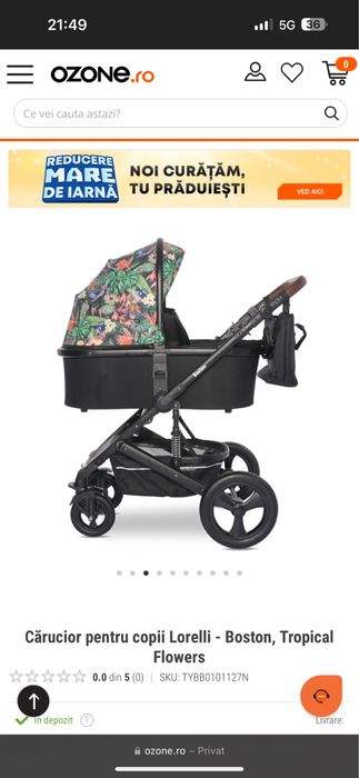 Vand set nou tropical