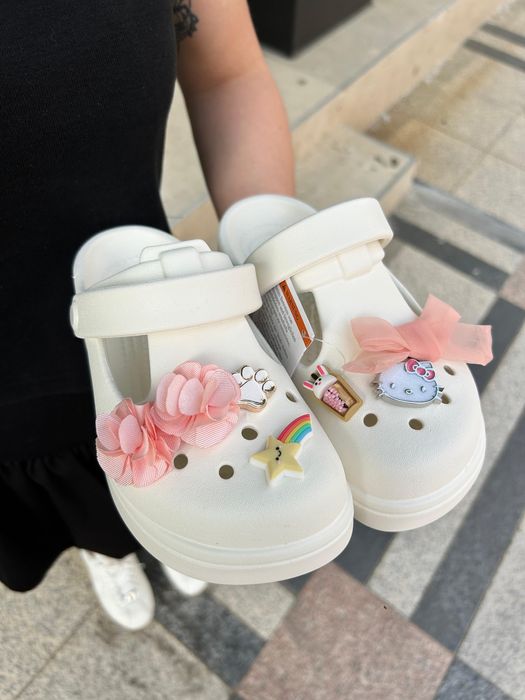 Кроксы (crocs) для девочек оригинал