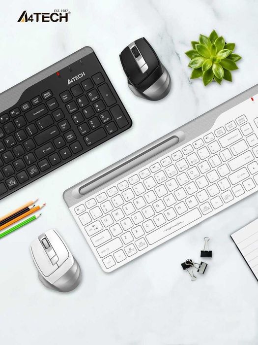 Беспроводной набор A4Tech FB2535C (Smoky Grey)