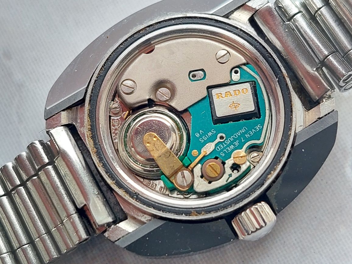 Ceas dama Rado quartz functional, ceramic, colectie