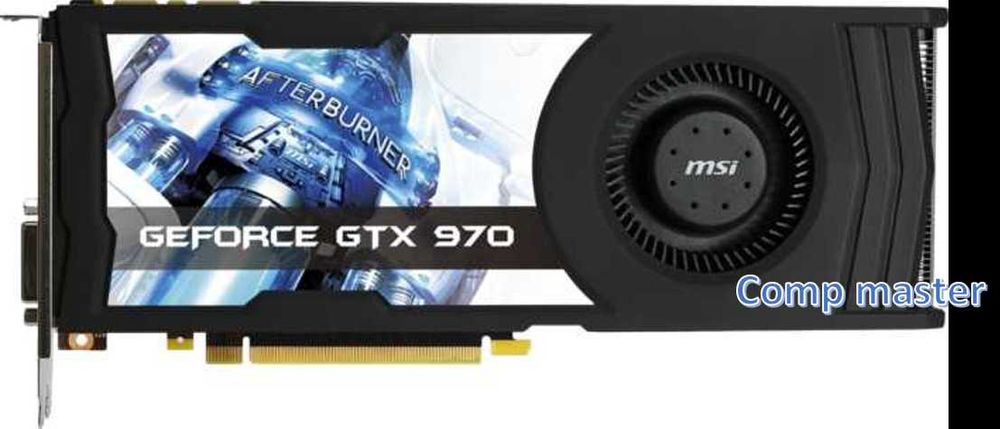 Видеокарта MSI GeForce GTX 970 4Gb БУ/Гарантия/Рассрочка