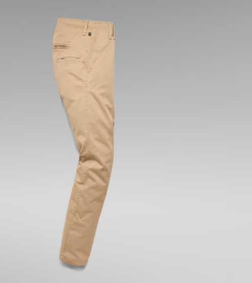 G-STAR VETAR SLIM CHINO pantaloni barbati W31 L30. Talie 42cm