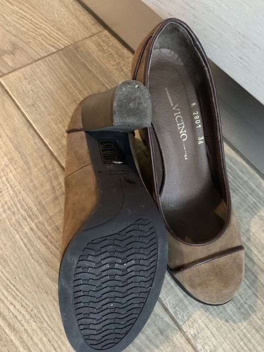 Pantofi Vicino piele intoarsa 36