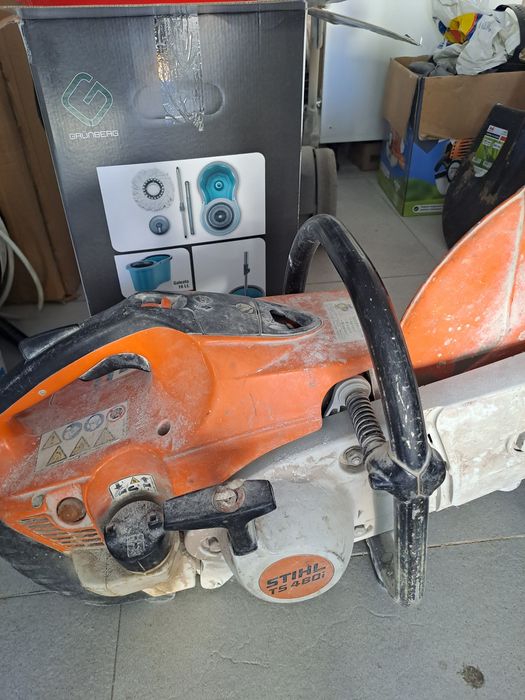 Drujba debitare beton,taiat pavele,Sthil TS 480i