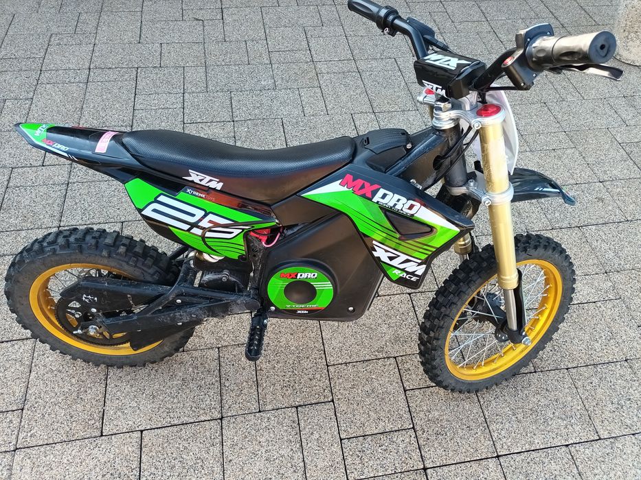 Motocross electric  8+ ,1500w , vit 40km/h