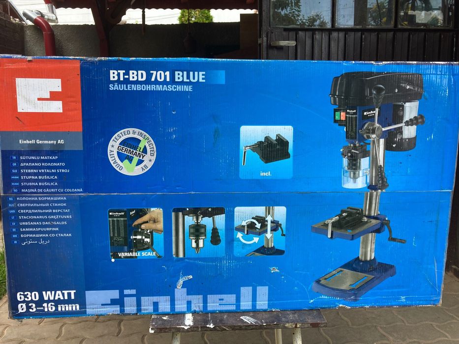 masina de gaurit cu coloana