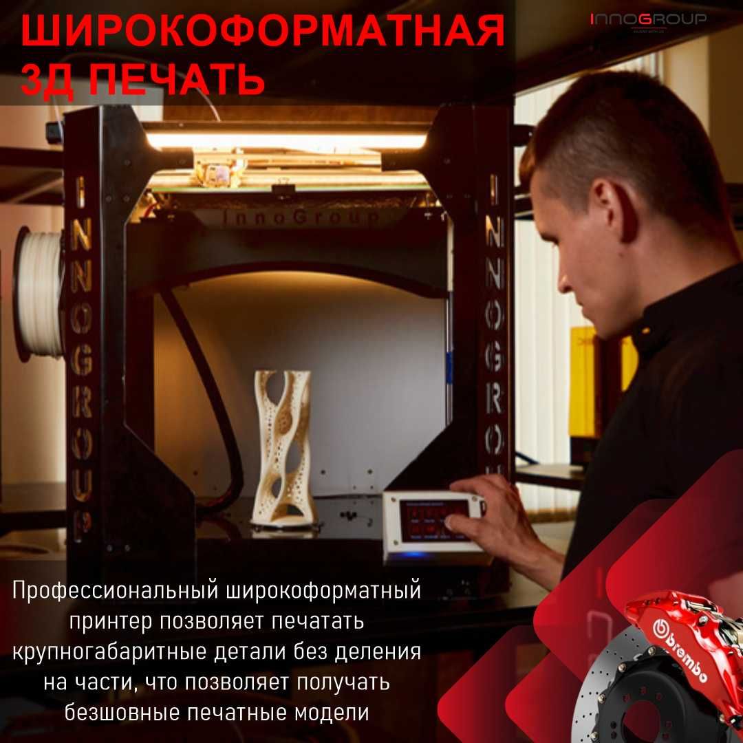 3Д Печать на профессиональных 3Д принтерах 3D pechat 3D printer