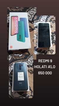 Redmi 9 телефони сотилади.