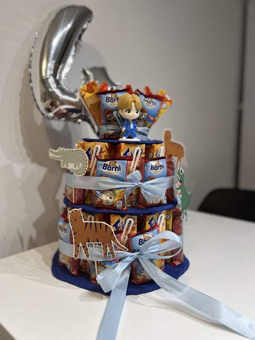 Tort din dulciuri pentru gradinita/scoala