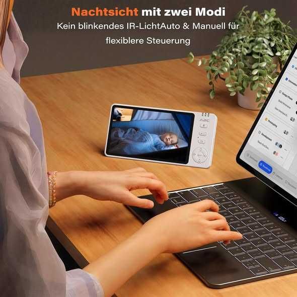 APPS2Car Monitor pentru bebeluși 2 în 1,