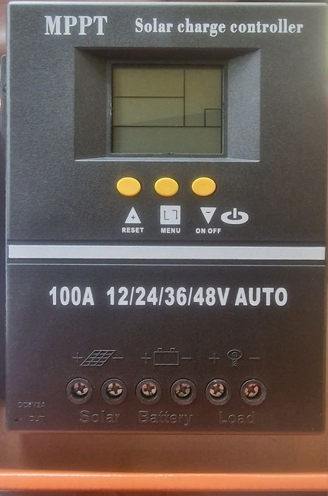 Regulator controller solar MPPT 100A 12/24/36/48 V