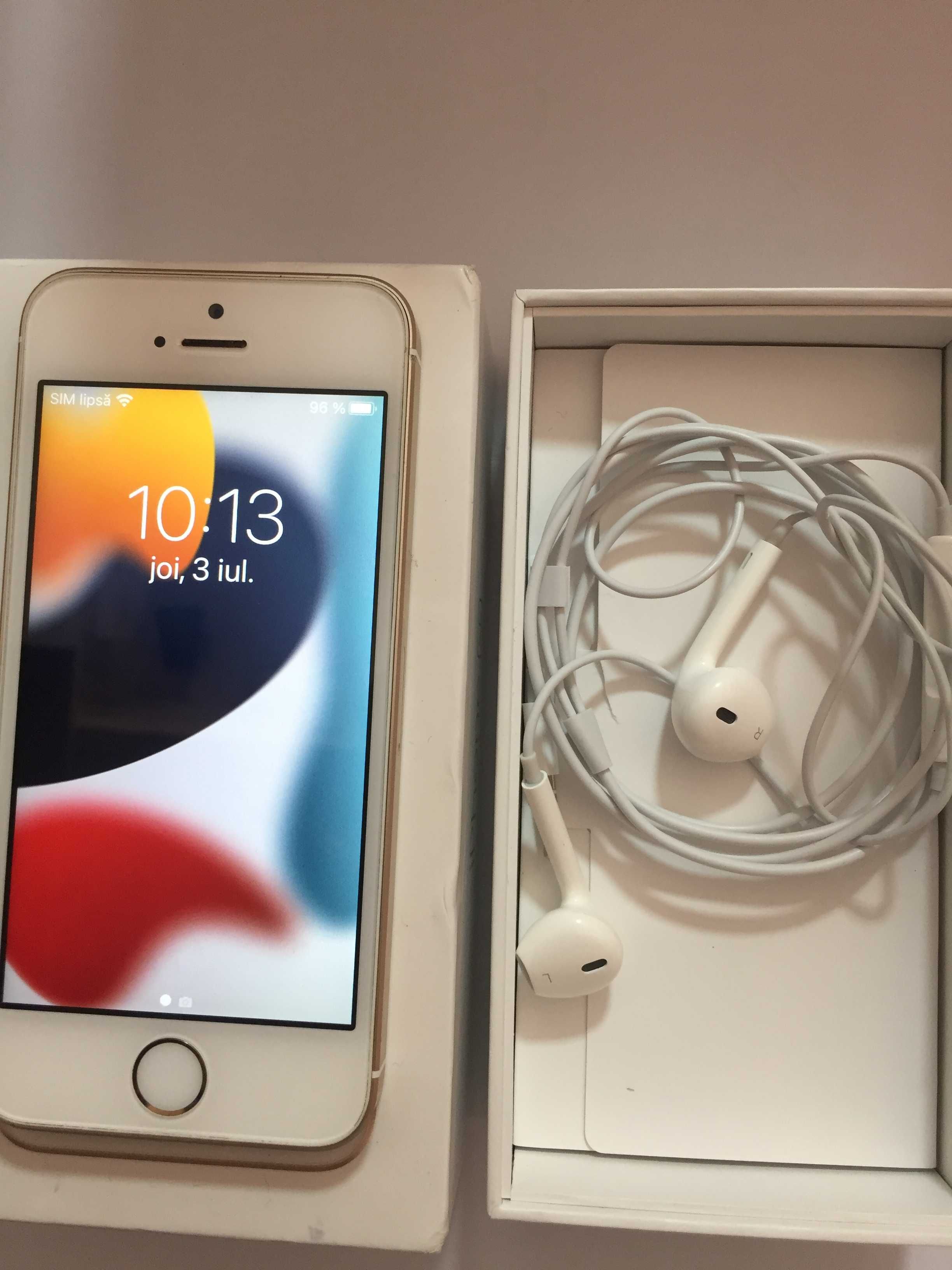 Iphone SE gold full box