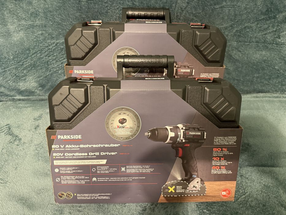 Bormasina / Filetanta 60Nm Parkside Performance 20V PABSP 20 li C4