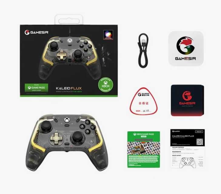 Controller gaming Gamesir Kaleid Flux Gamepass 1 luna Xbox