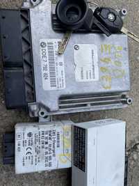 Ecu / calculator motor BMW e46 150 cp + cheie + ews